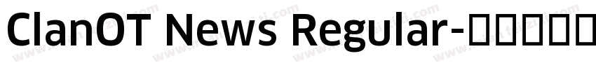 ClanOT News Regular字体转换